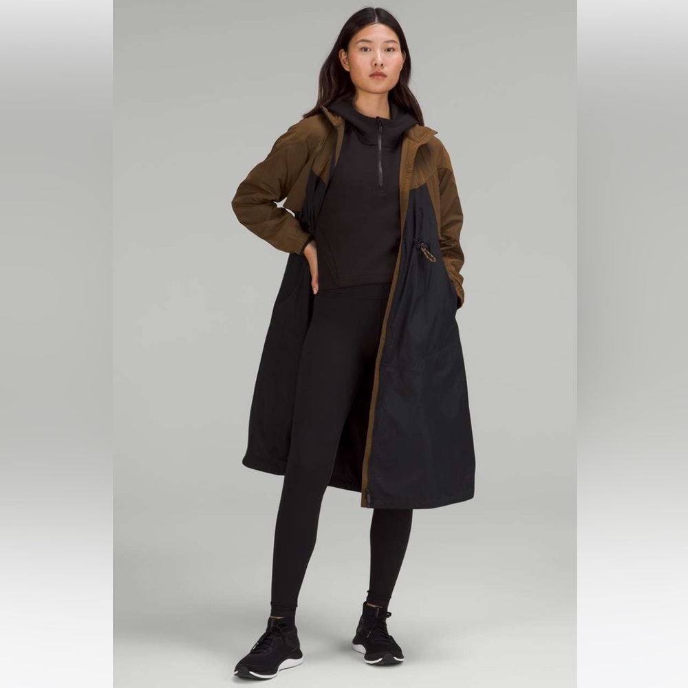Lululemon Evergreen Full-Zip Long Jacket
Deep Artifact / Black size 8